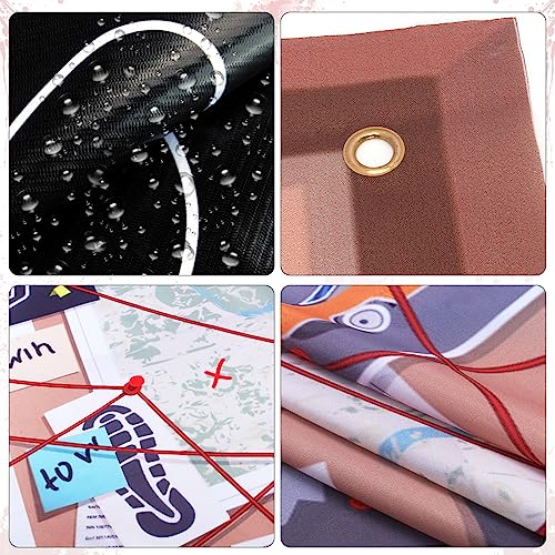 Kyson Halloween Crime Scene Decor Kit 15 Pcs Murder Mystery Dinner Party Decorations Spy Detective Clue Themed Party Props - Image 3