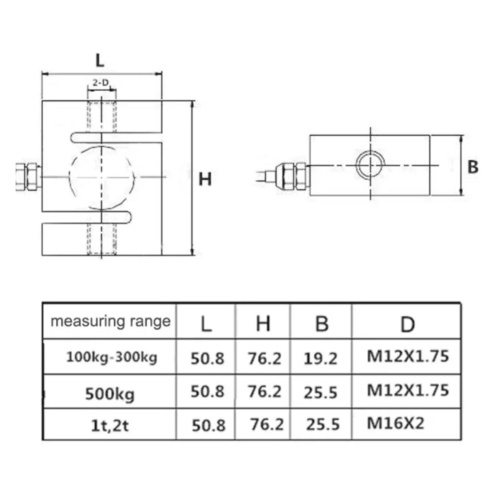 Load Cell Indicator, Display Load Cell 500kg Weight Sensor