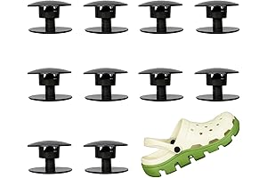 Croc Pins for Women: 10-Pack Strap Rivets for Crocs