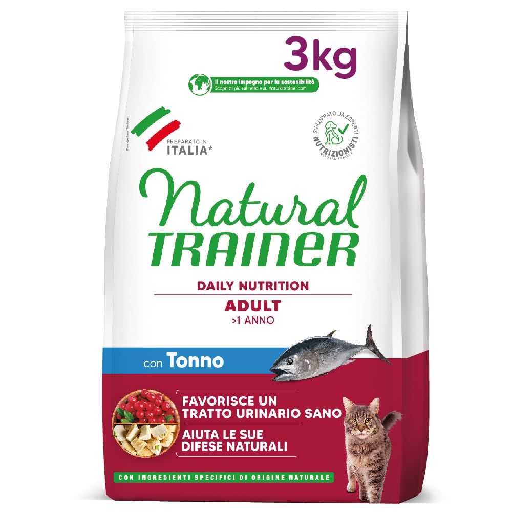 NATURAL TRAINER Gatto Adult Tonno 3KG