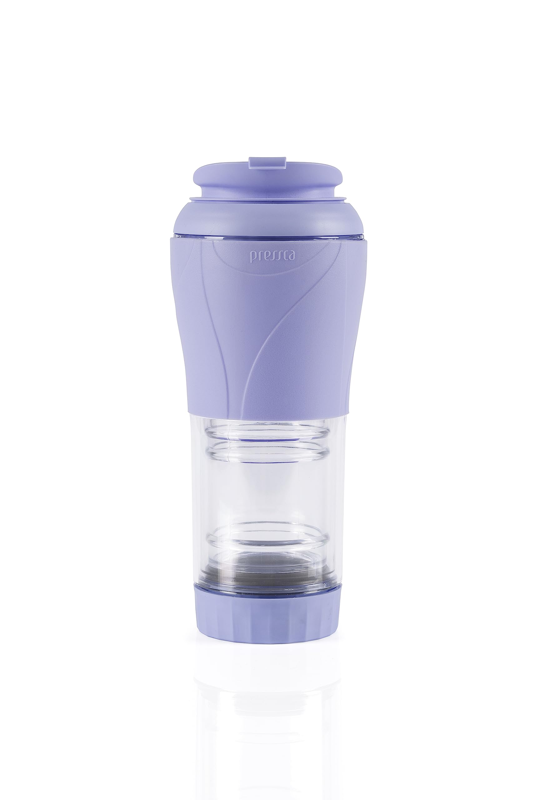 Pressca Portable Coffee & Tea Maker - 12 Oz French Press Infuser, BPA Free, Red - View #6