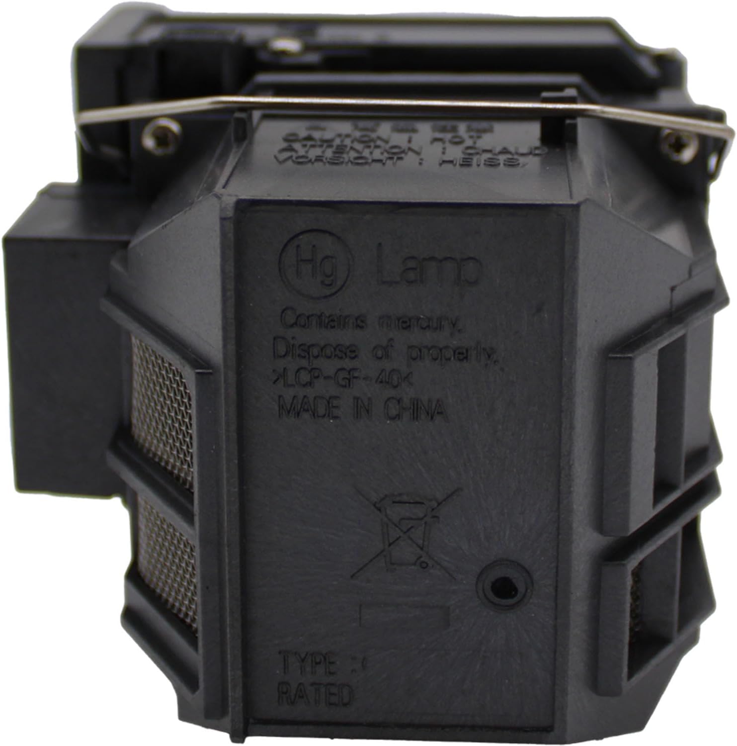Jaspertronics™ OEM ELP-LP71 Lamp & Housing for Epson Projectors with Philips Bulb Inside - 240 Day Warranty