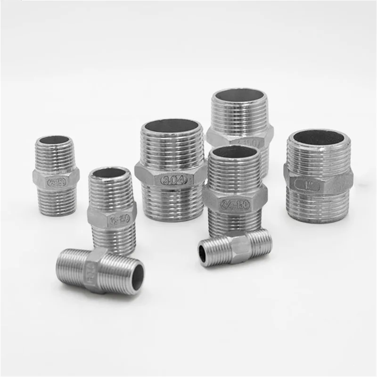 Acoplador de conector BSPP de acero inoxidable 304 (304SS NPT1.5)
