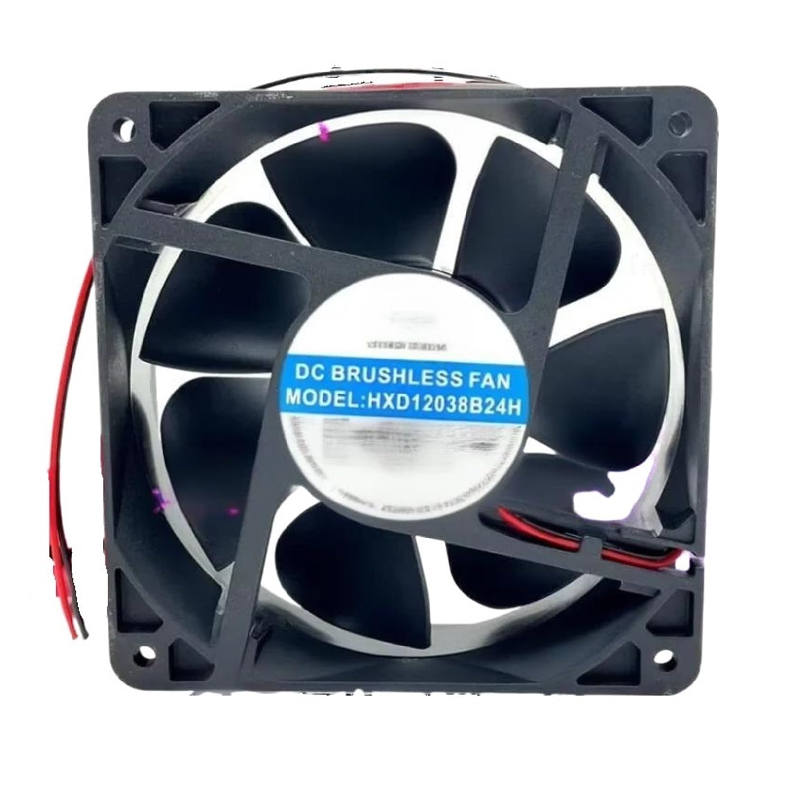 PEQYUACTE HXD12038B24H DC 24V 0.40A 120x120x38mm 2-Wire Server Cooling Fan