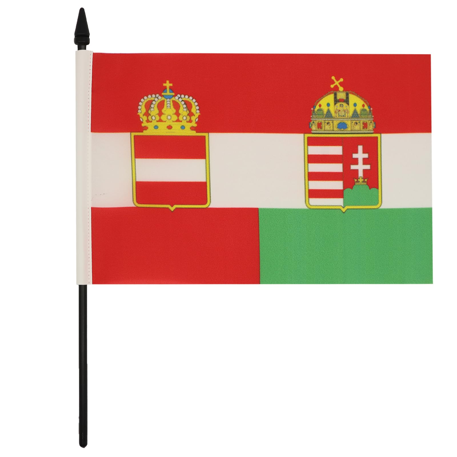 Tischflagge Ungarn - 30cm Hoch Mit Gratis Aufkleber