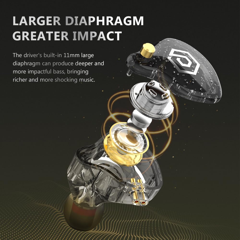 POPCORN Bass X8 Pro Typ C in Ear Monitore Kopfhörer Gaming Earbuds Kopfhörer Stereo mit Mikrofon (Lila)