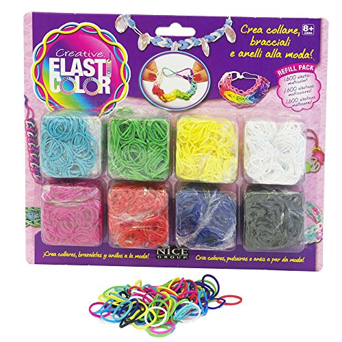 Elasticolor 8 Colors Recambios 1600 Gomas Cover