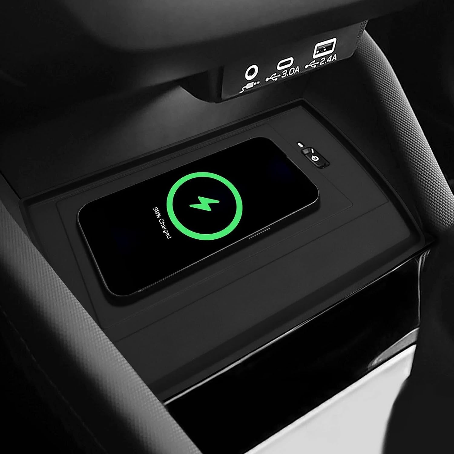 For Subaru Forester 2025 (Not Fit 2026) Wireless Charger Protective Mat Pad image 4
