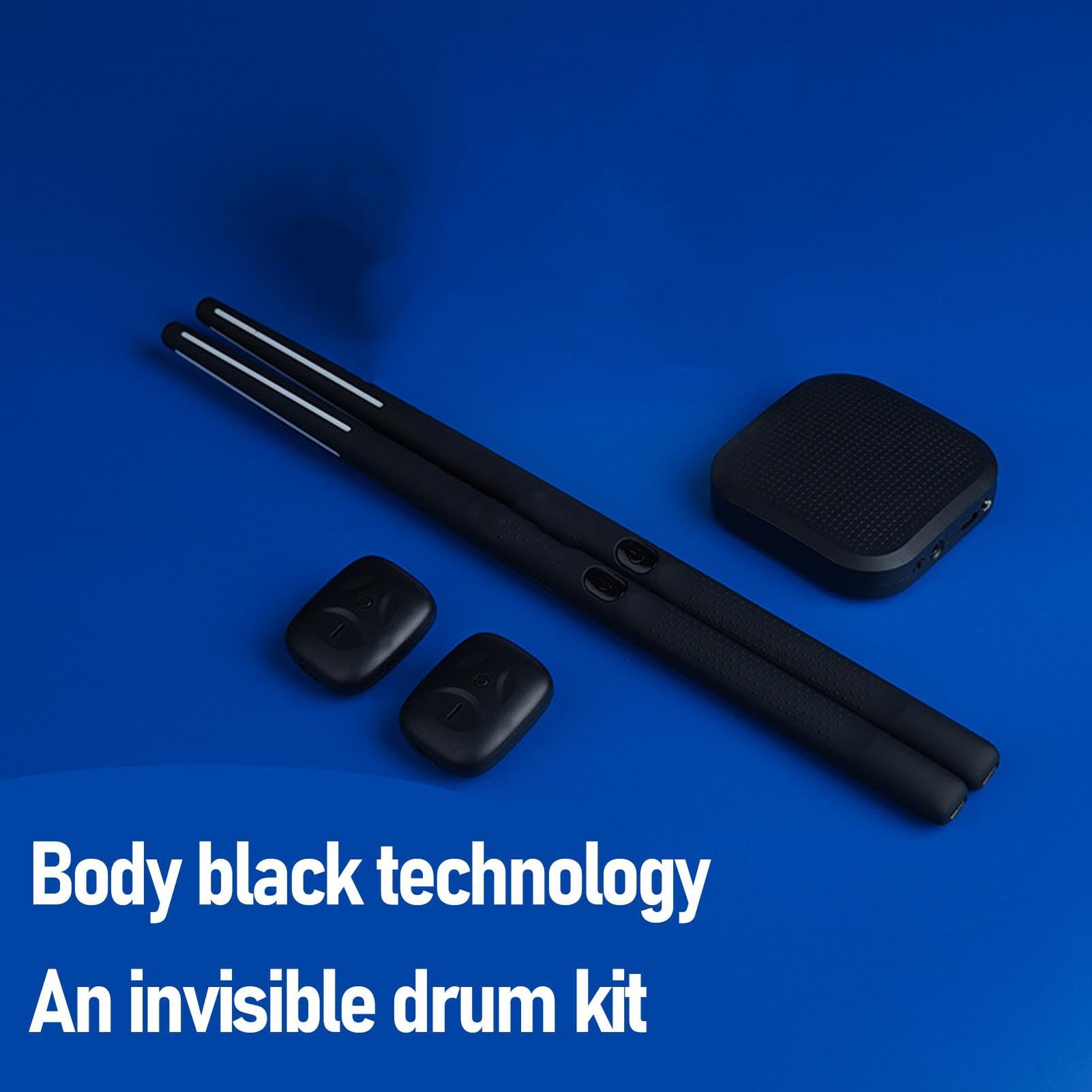 Electronic Air Drum Strucs Drumsticks Zestaw z Czujnikiem Ruchu 3D Bezkładny Perkusja dla Początkujących Nagranie ćwiczeń