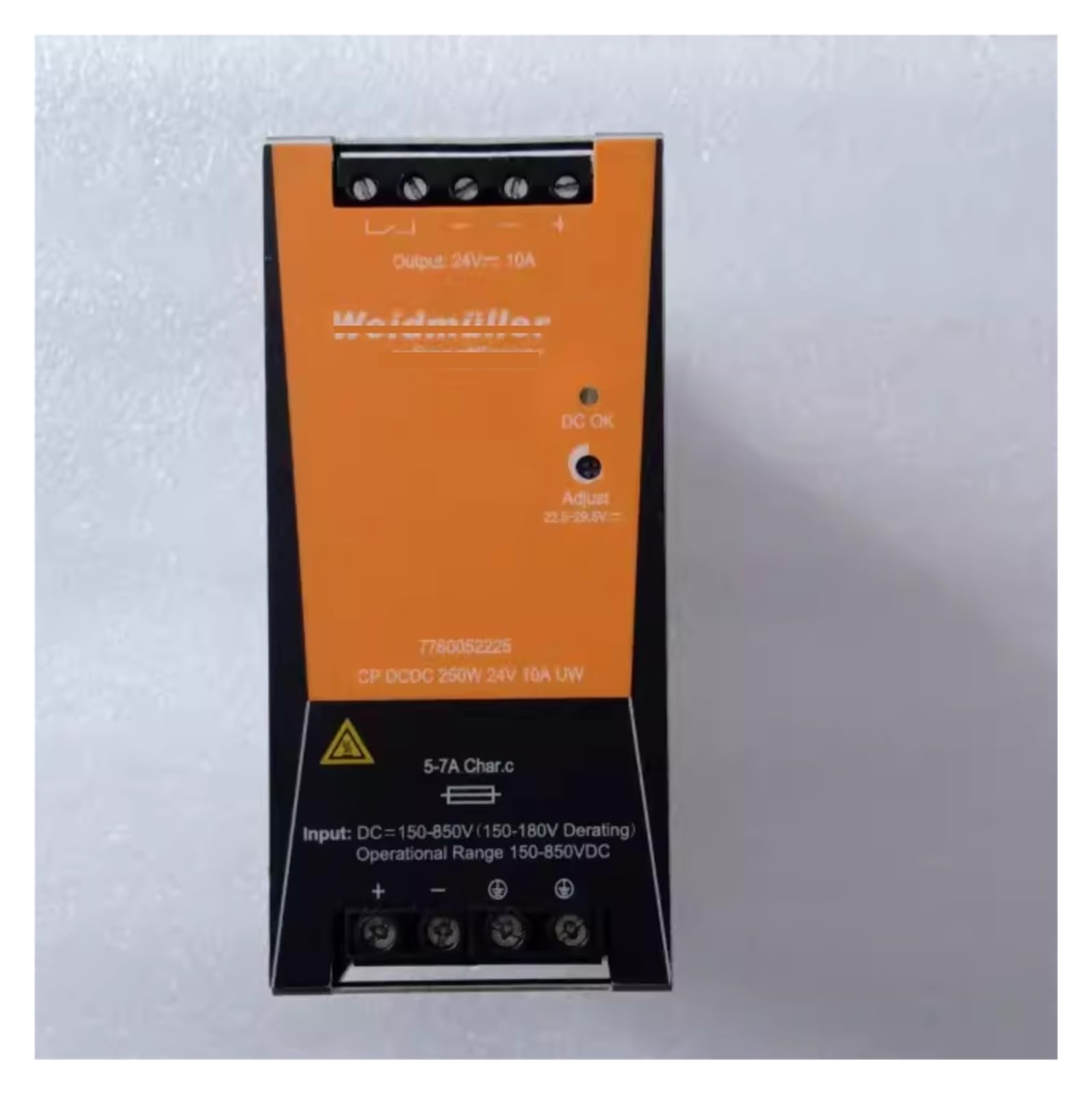 Alimentation sur Rail DIN CP DCDC 250W 24V 10A UW 7760052225