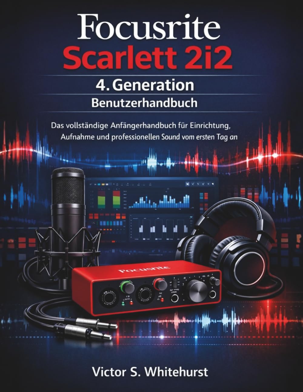 Focusrite Scarlett 2i2 4. Generation Benutzerhandbuch: Das vollständige Anfängerhandbuch für Einrichtung, Aufnahme und professionellen Sound vom ersten Tag an