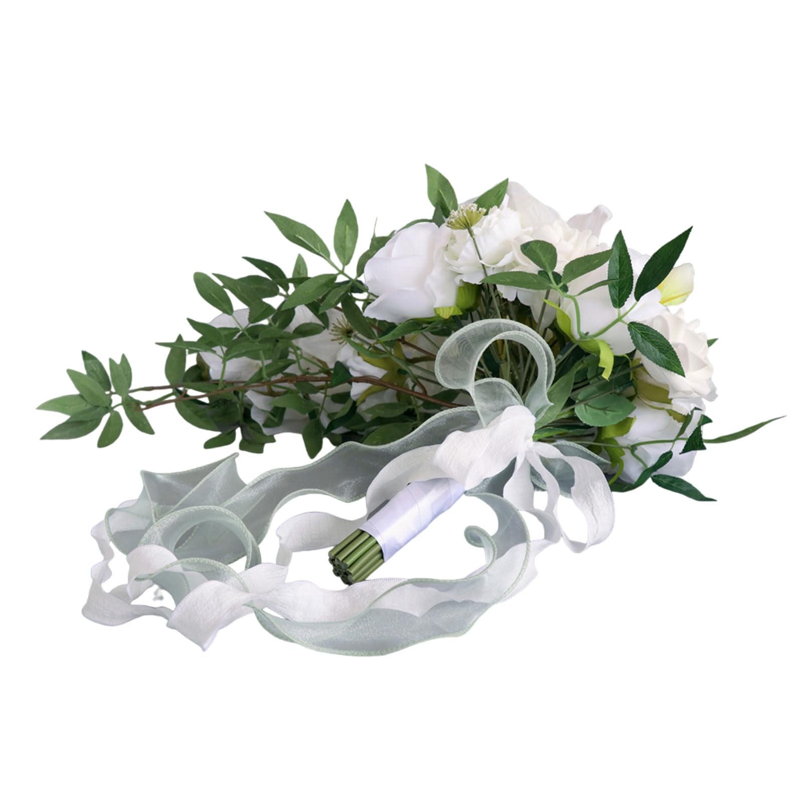 Elegante fiore artificiale combinato fiore matrimonio per damigelle d'onore piccola damigella d'onore spilla matrimonio bouquet decorazioni fidanzamento