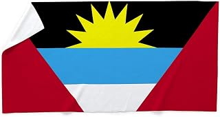 CafePress Flag of Antigua and Barbuda 30"x60" Absorbent Cotton Back, Soft Beach, Pool Towel