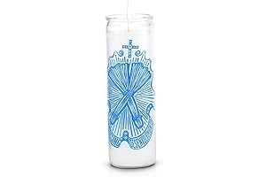 7 Day Uncrossing Prayer Candle, White