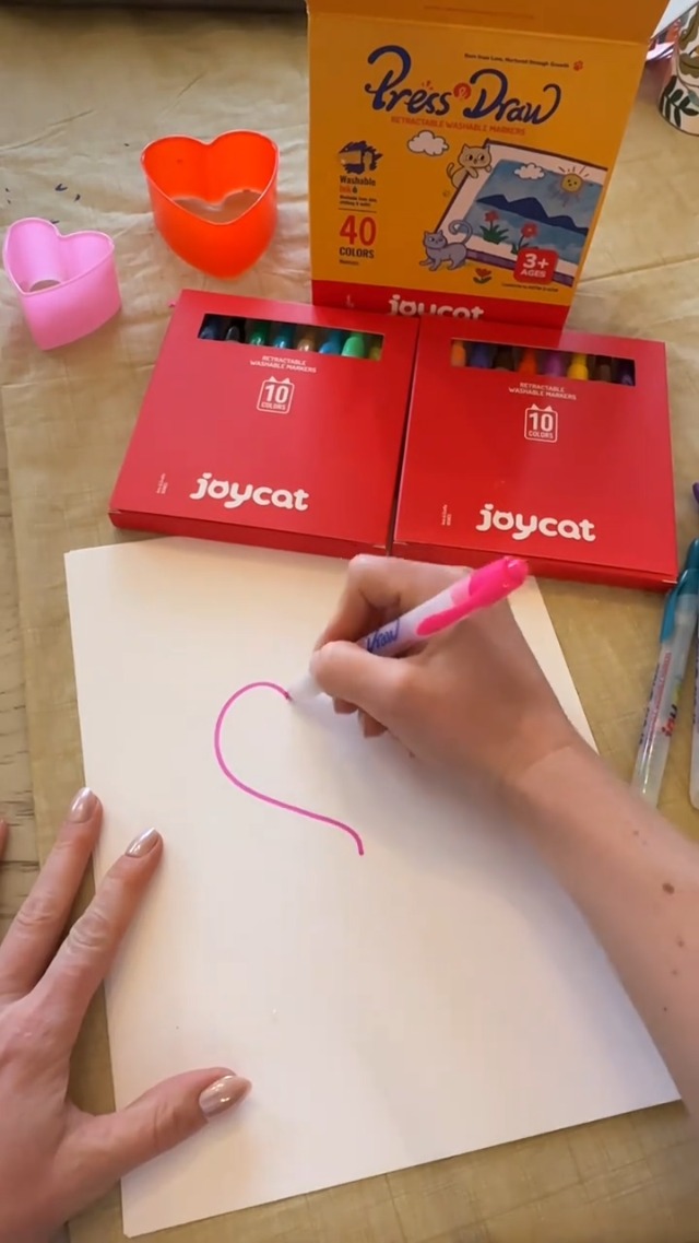 Amazon.com: JoyCat Click & Draw Washable Markers for kids with