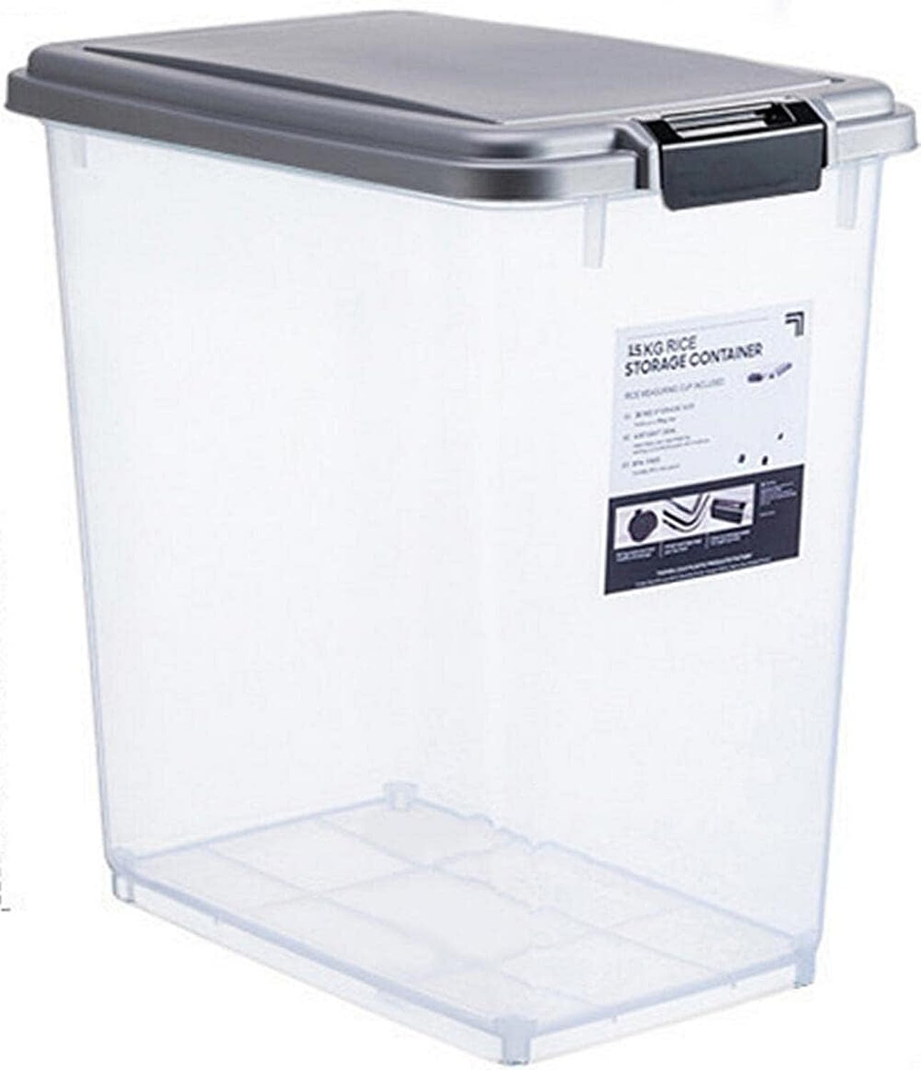 米びつ　30kg容量　美品 Amazon｜YZX FASHION 米びつ 30kg ライスストッカ一 計量カップ