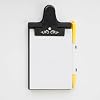 Car Clipboard with Pen Holder and Pad Mount Universal Suction Cup Flexible Neck Mount with 1 Pad - by Mobi Lock