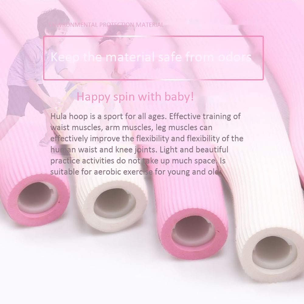 Hula Hoop per Bambini, Hula-Hoop Attrezzi da Fitness in plastica smontabile, di Piccole Dimensioni, per Sport e Divertimento per Ginnastica e Addominali