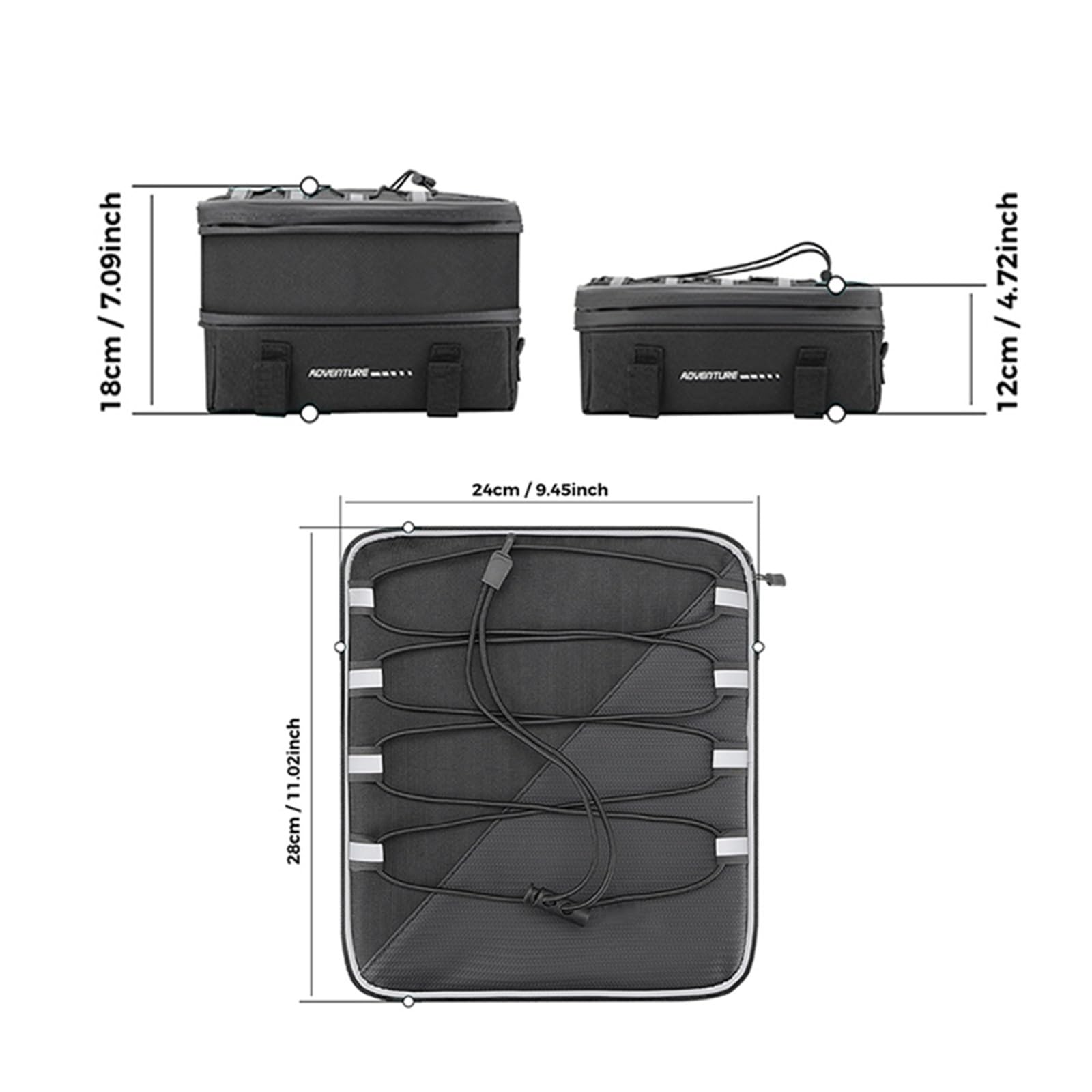 Für BMW R1300GS Top Case Abdeckung Tasche wasserdichte Werkzeug Kit R 1300 GS R1300 R1300gs ADV 2023 2024