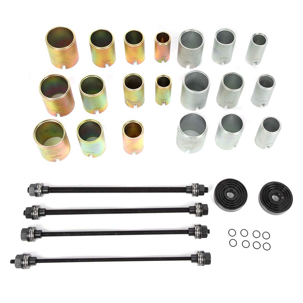 Universal Carbon Steel Tylna Tuleja Oś Zestaw narzędzi 27PCS Profesjonalny wysoki precyzyjna przemysłowe standardowe zestaw rękawy do naprawy i konserwacji motoryzacyjnej