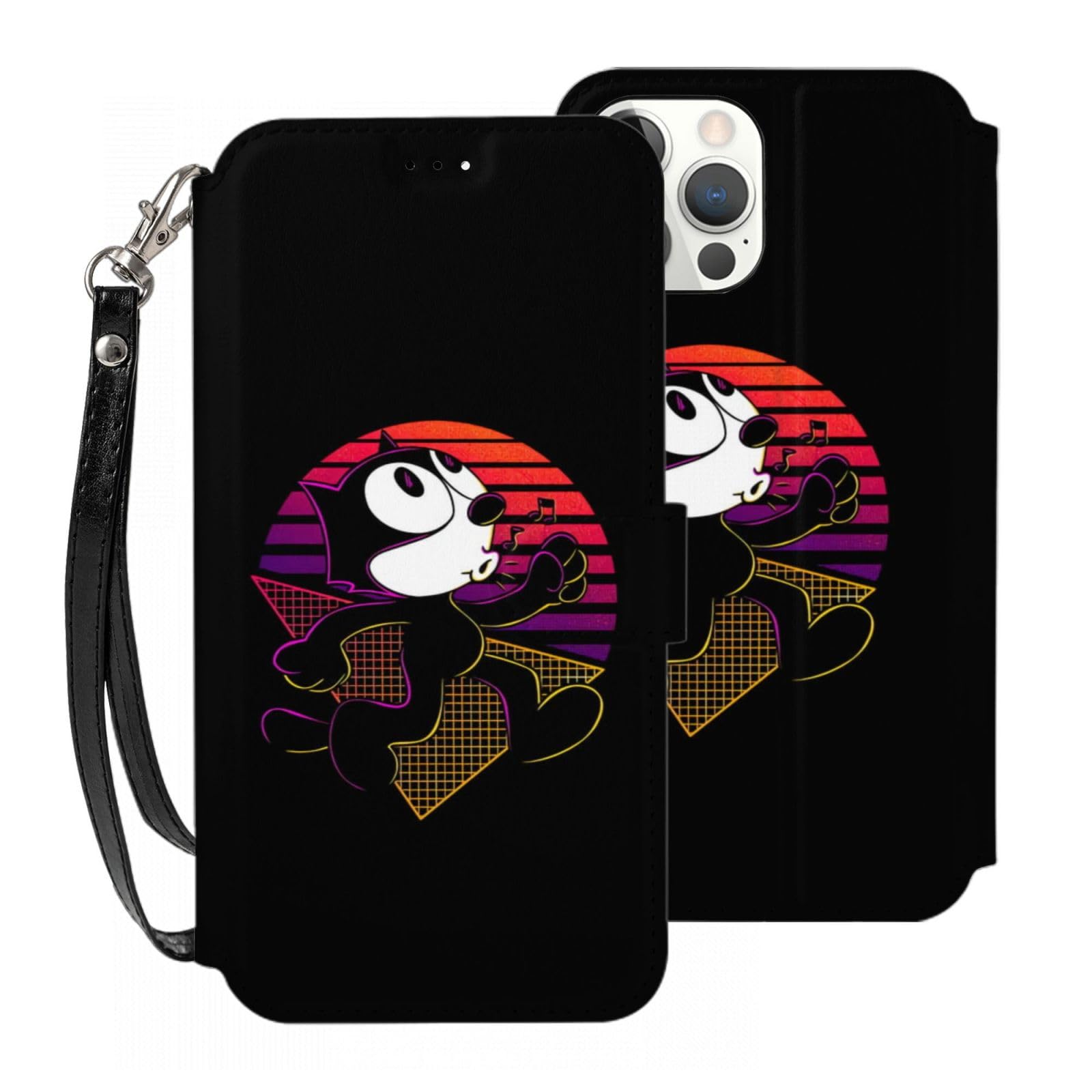 Amazon.co.jp: フィリックスザキャット iPhone12 ケース 6.1