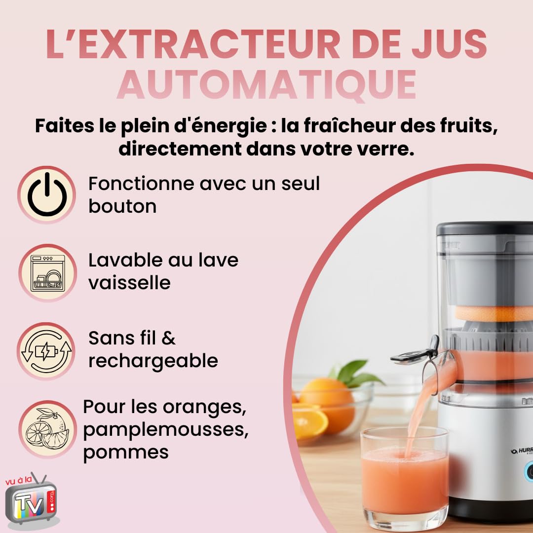 VENTEO - Extracteur de Jus Polyvalent | Blender Mixeur Performant pour Préparation Fruitière | Extraction pour Usage Domestique | Solution Dédiée aux Jus Frais et Préparations Nutritionnelles.