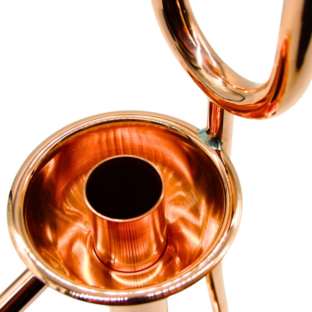 Vorlage aus Kupfer Ø 2cm + Alkoholmeter 100 - Kupferdicht Papagei, Copper Parrot