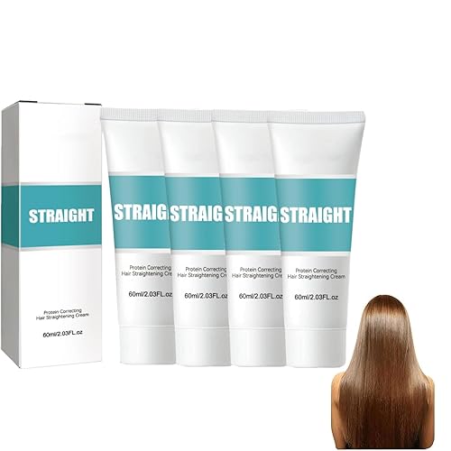 Nueva crema para alisar el cabello correctora de proteínas, crema alisadora de cabello sedosa y brillante, crema alisadora de cabello nutritiva y