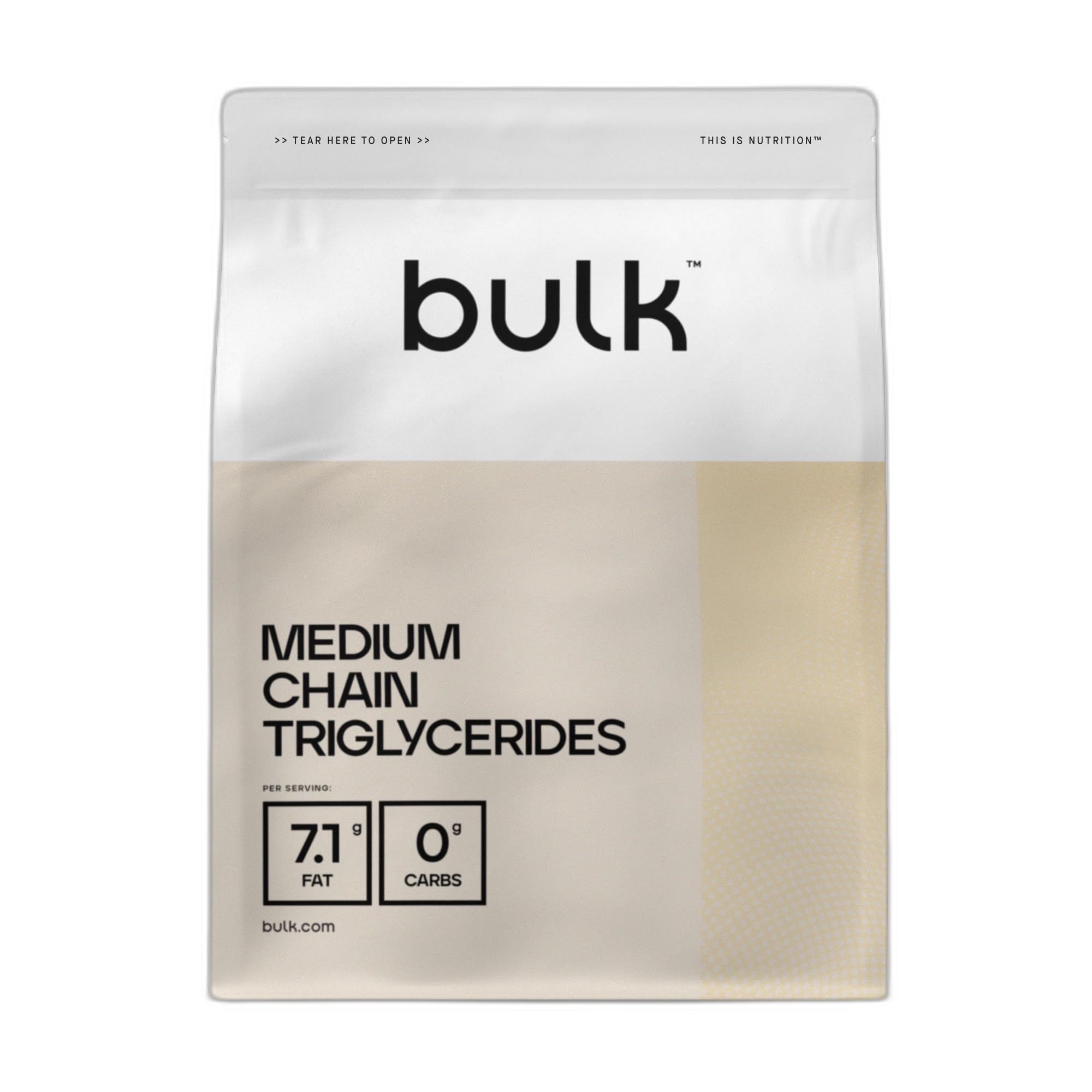 Bulk Medium Chain Triglycerides (MCT) Powder, 500 g