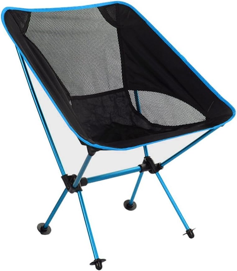 ONMIER Portable Folding Outdoor Camping Chair, Lightweight and Comfortable, Aluminum Alloy Seat Heavy Duty (up to 330lbs), Perfect for Fishing, Hiking, Picnic, Travel