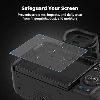 SMALLRIG 3 Pack Screen Protector for Canon R6 / R6 II / R7-5805