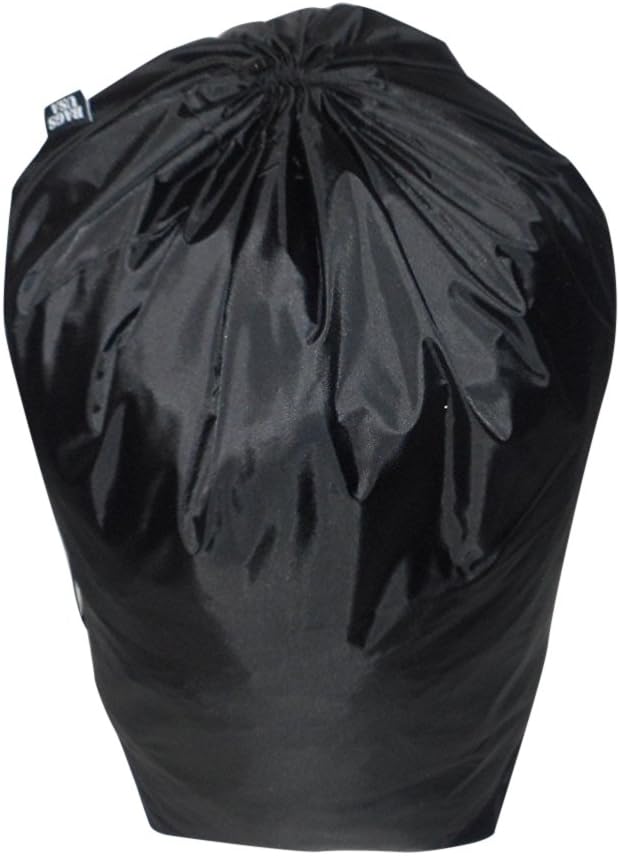Sleeping Bag Cover,Jumbo Stuff Sacks, Laundry Bag Made in USA. (Black)