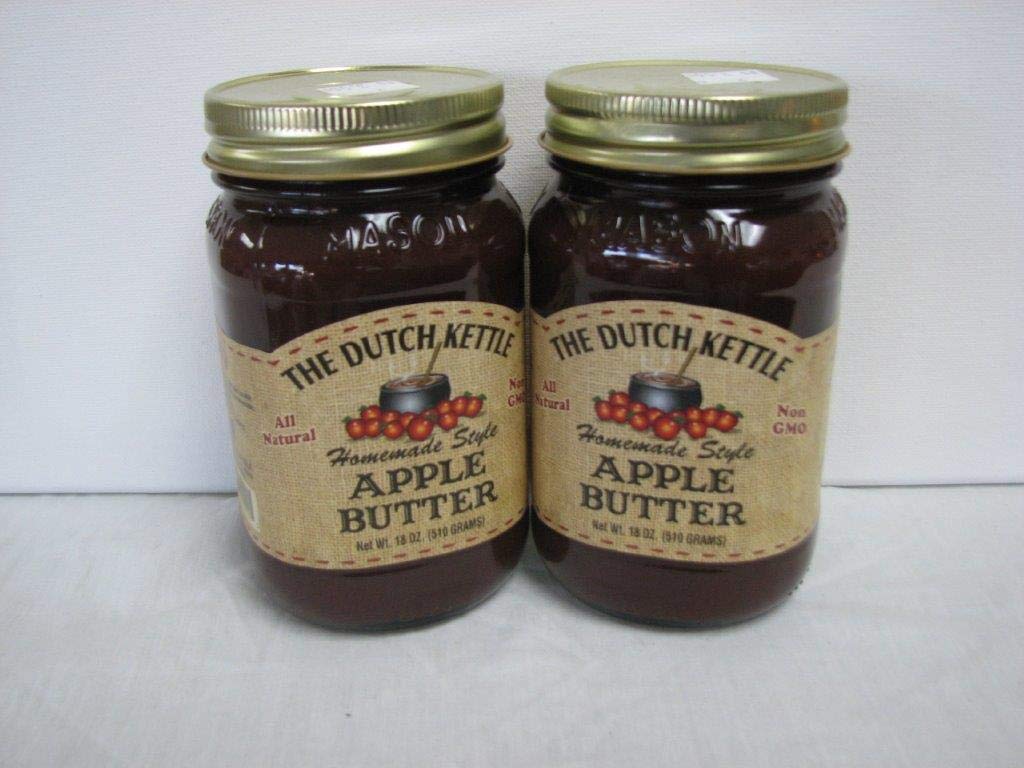The Dutch Kettle Apple Butter 2- 18 0z jars