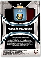 Vista 2 de PANINI PRIZM COPA MUNDIAL DE LA FIFA 2022 QATAR #11 NICOLAS OTAMENDI ARGENTINA