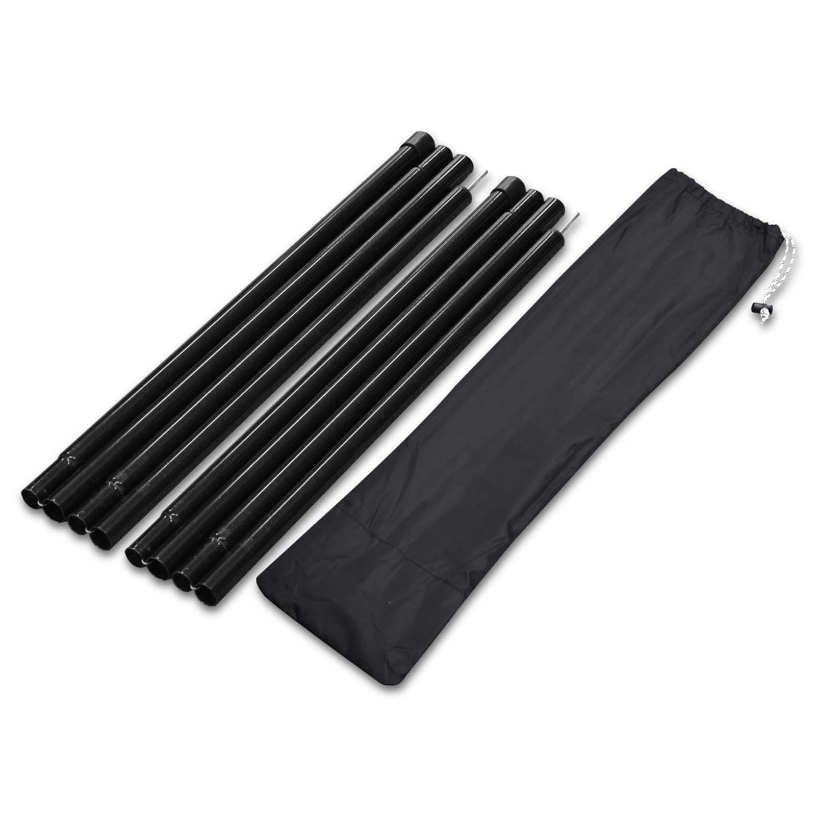 Amazon | FIELDOOR テントポール 240cm 直径25mm×2本セット ペグ