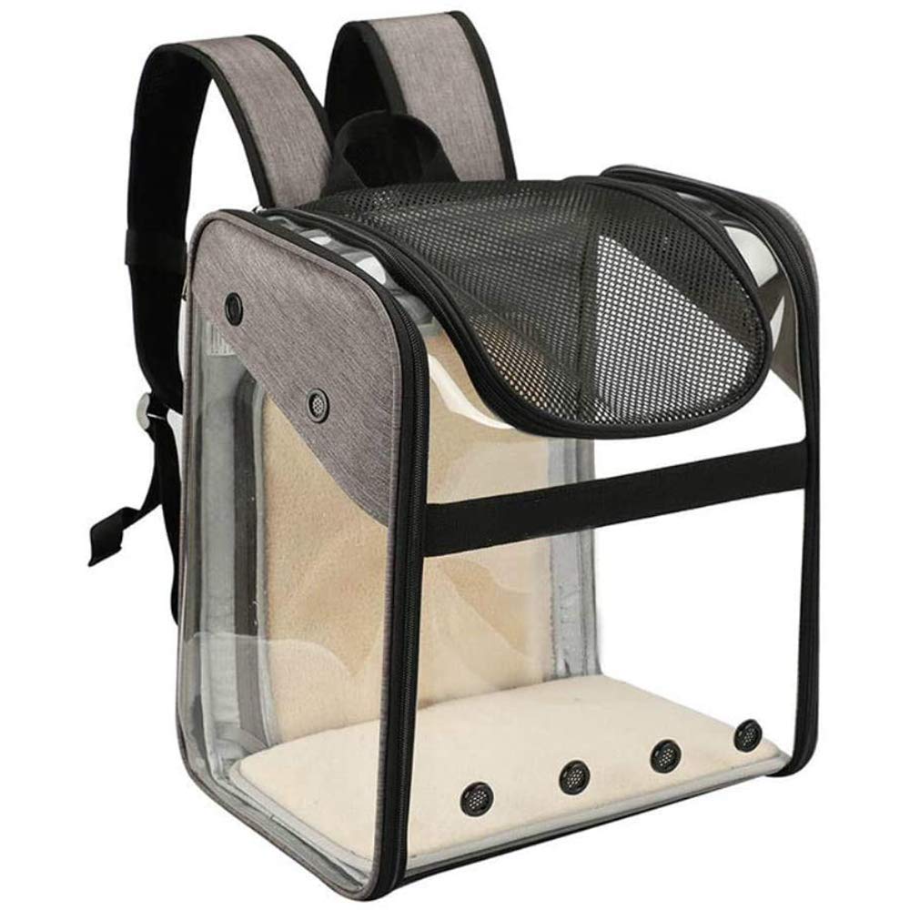 sac en PVC Transparent fournitures pour animaux de compagnie sac pour Chien sac de Chat sac à Dos plier Espace extravéhiculaire pour Chat d'un chenil Portable anybz