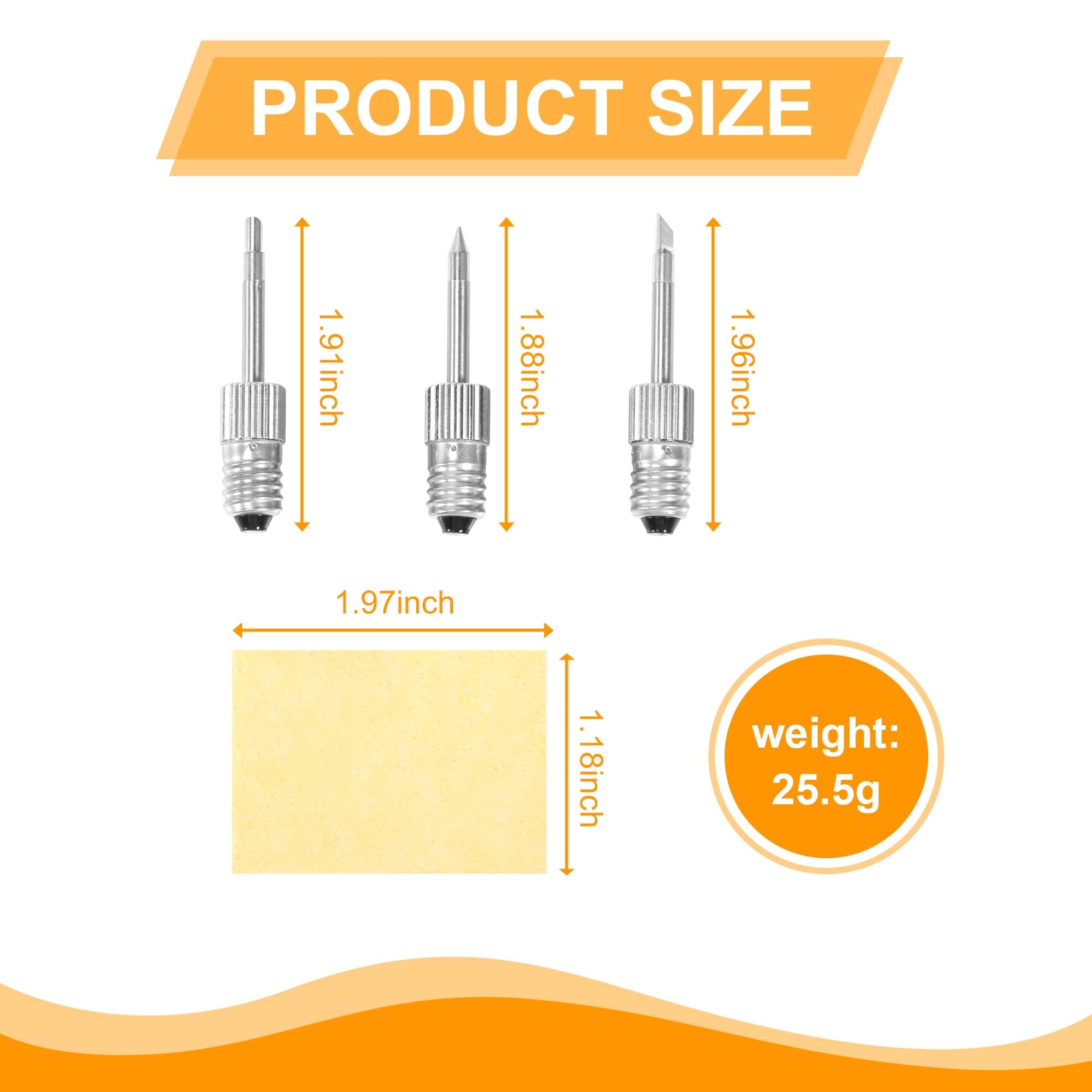 3 Pointes De Soudure En Laiton Torribaly | Pour Stations E10 - Interface USB