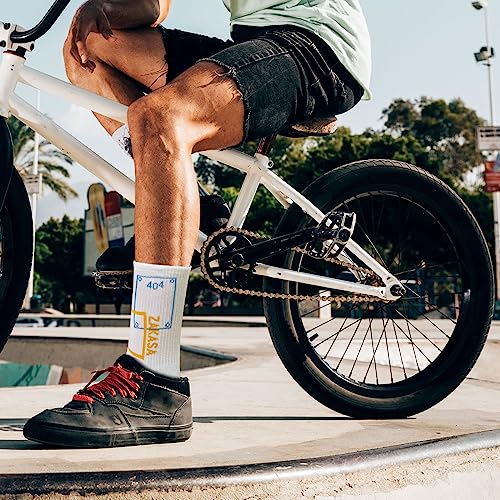 PUTUO Sportsokken Heren Katoenen Hardloopsokken: Sport Sneakersokken Heren Lange Atletische Sokken voor Hardlopen Wandelen Tennis 4 Paar - Afbeelding 7