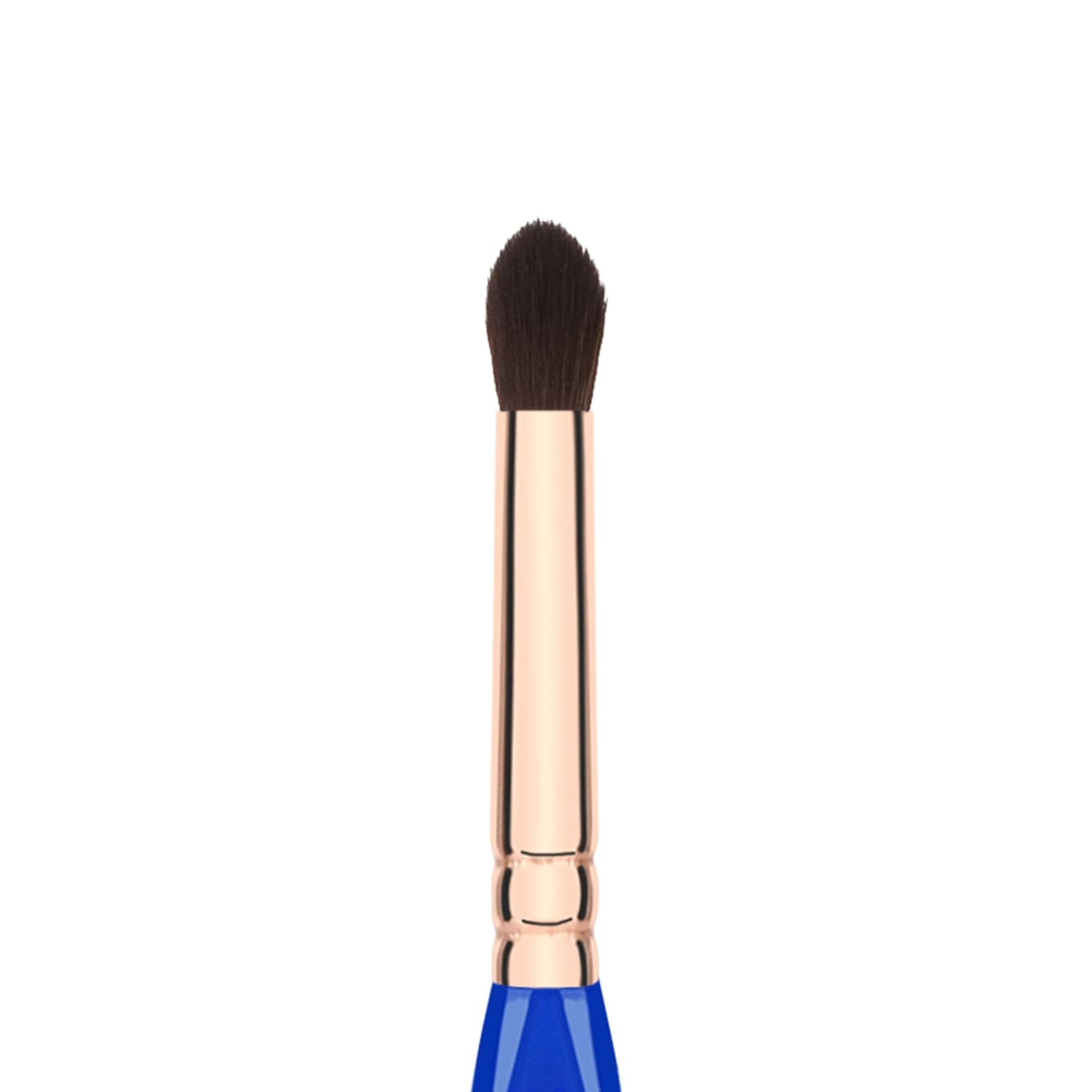 Bdellium Tools Professional Makeup Brush - Golden Triangle Series 781 Crease - With All Vegan and Soft Synthetic Fibers, For Eye Crease (Blue, 1pc) - Image 2