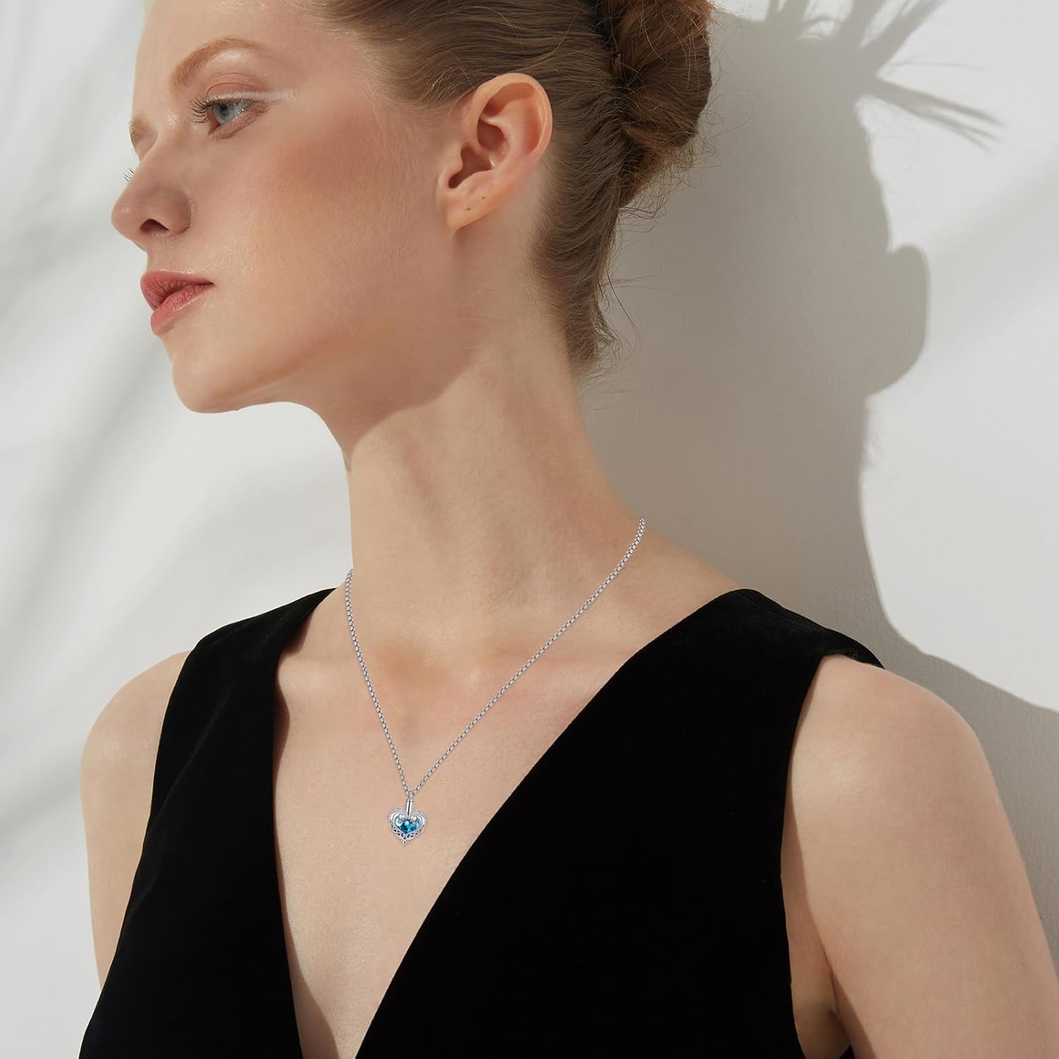 Dragon/Horse/Wolf Necklace for Women 925 Sterling Silver Celtic Knot Animal Pendant Necklace Jewelry Gift for Women - Image 3