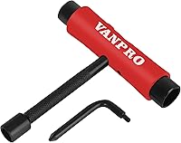 Vista 8 de Vanpro herramientas para patinetas herramienta de patinaje todo en uno. Usado para la instalación y mantenimiento de varias patinetas y patines