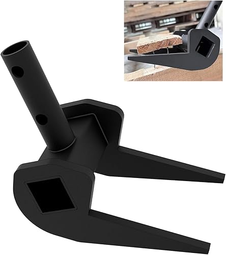 Herramienta de palet Buster, barra de palanca para paletas, herramienta de extracción de tablero de cubierta industrial resistente, sin mango, barra