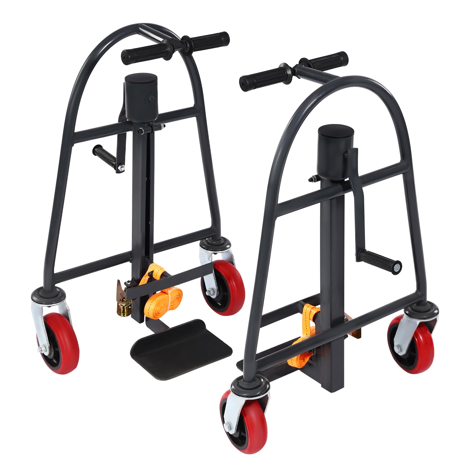 Funiture Handling Tool, Heavy Duty Moving Tool 1100Lbs 360°Swivel Casters Trolley Manual Furniture Move Tool for Moving Offices Warehousing and Logistics Furniture Stores Furniture Factories