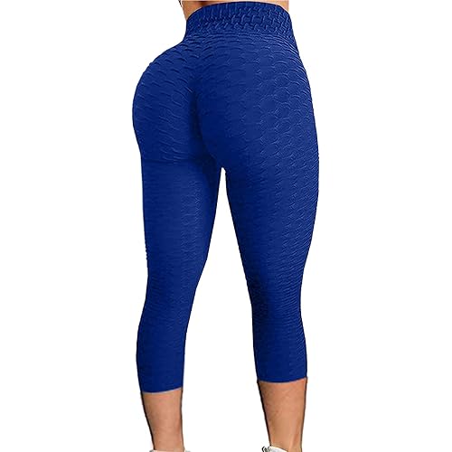 Realdo Famous TIK Tok Leggings, Yoga Pants for Women High Waist Tummy Control Bubble Hip Lifting Workout Running Tights