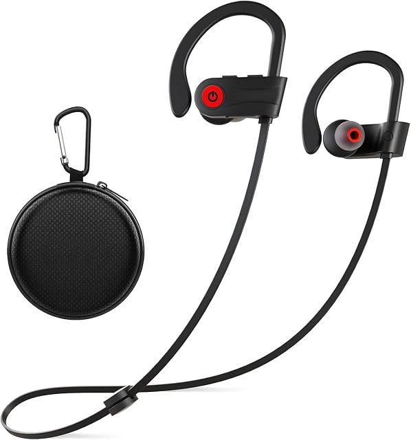In-Ear Bluetooth Headphones, Boean Wireless Headphones IPX7 Waterproof Earphones Sport Earbuds, Bluetooth 5.1 and 10 Hrs Battery, CVC 8.0 Noise Cancelling Mic Earbuds for Gym Running Outdoor Sports