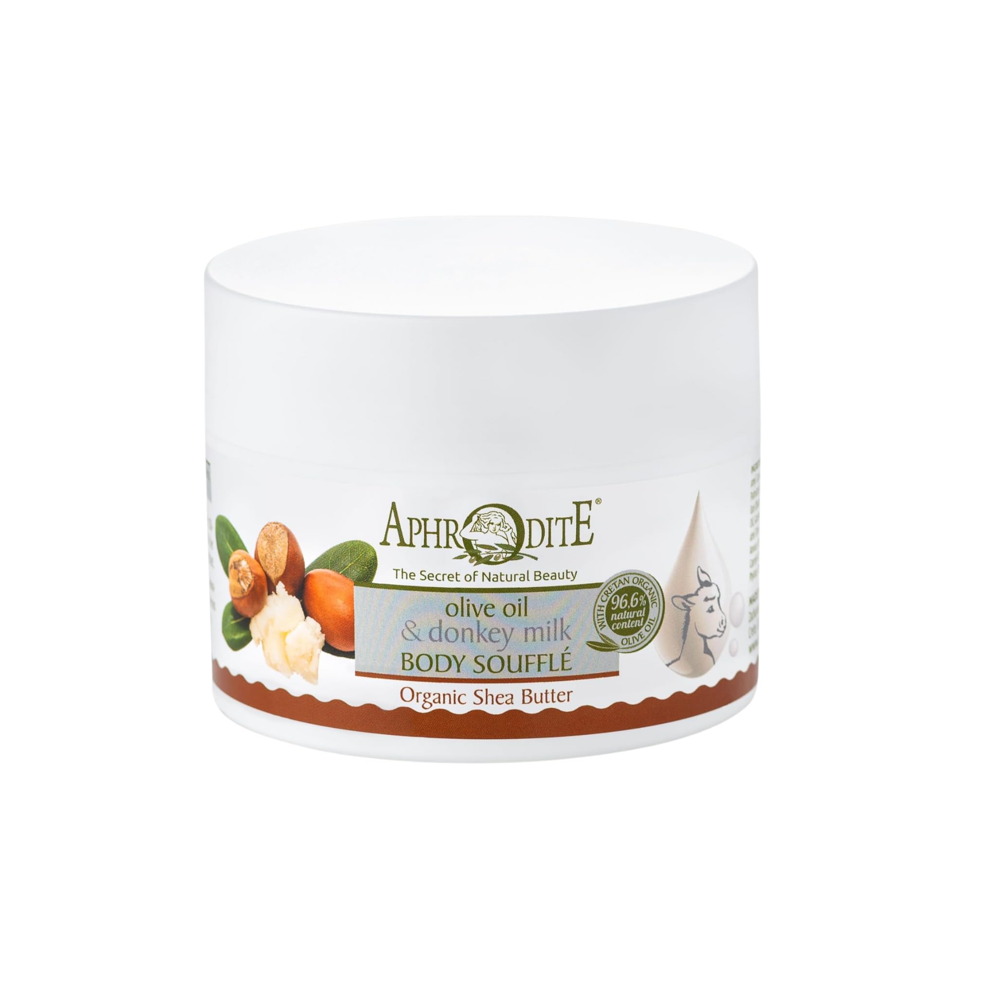 Aphrodite Donkey Milk Body Soufflé With Shea Butter