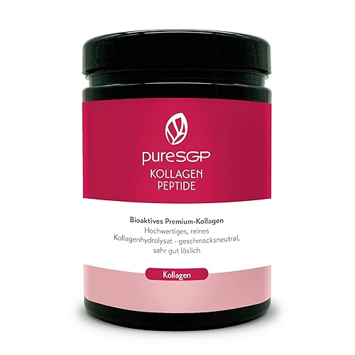 Kollagen [300g]: Reinstes Kollagen in Apothekenqualität - Bioaktive Premium-Peptide aus