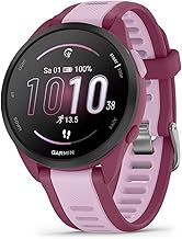 Garmin Forerunner 165 Music - leichte GPS Smartwatch zum Laufen, mit 1,2" AMOLED Touchscreen, Trainingsempfehlungen, Gesundheitsdaten, smarten Funktionen und Musik am Handgelenk