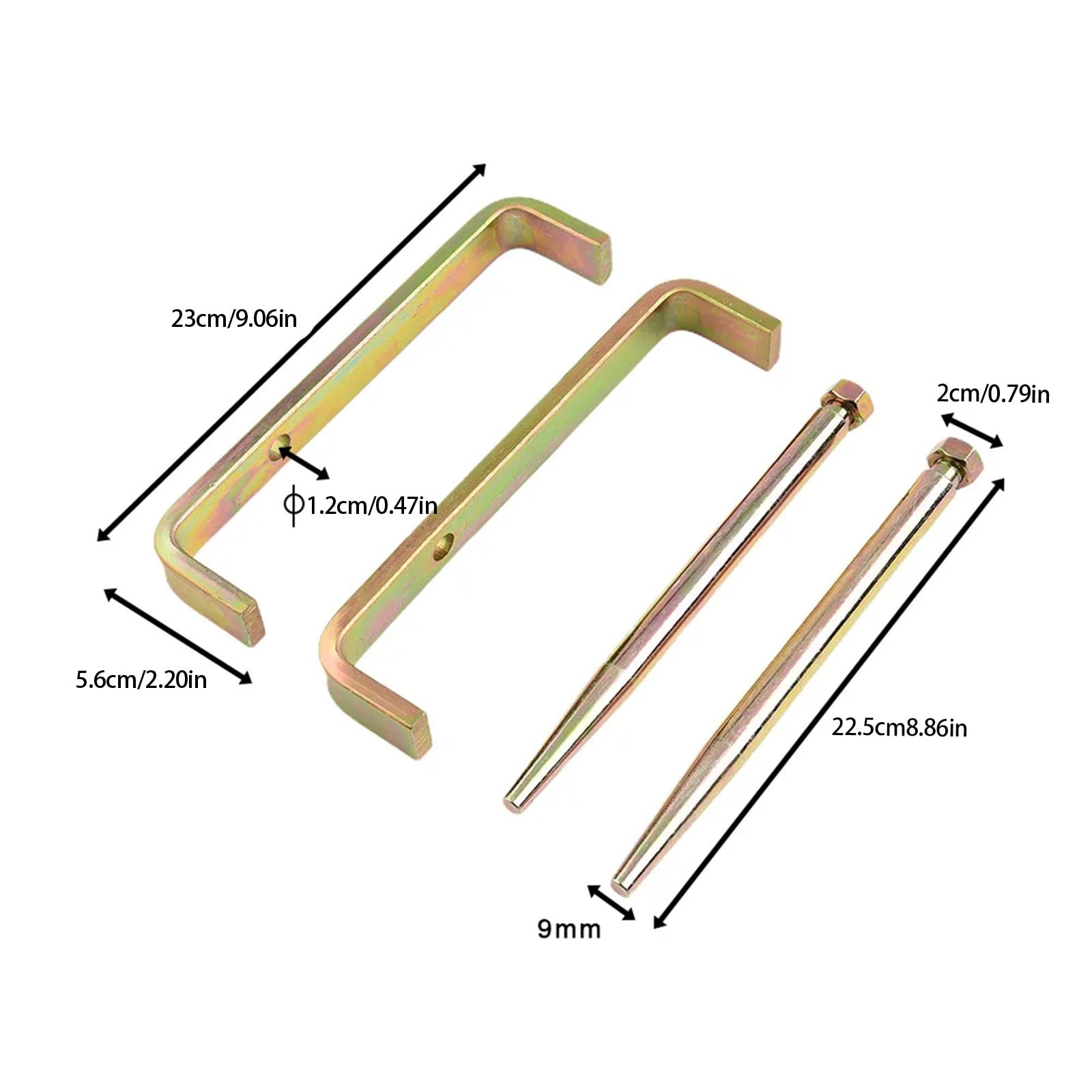 Ensemble de supports de culasse de moteur de voiture 4 pièces avec fonctionnalités d ' installation et de retrait faciles de réparation pour les passionnés de remplacement de composants de