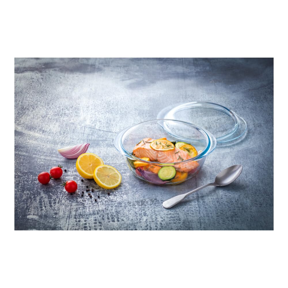 Pyrex Cocotte Ronde 1,3 L Classic, Blanc